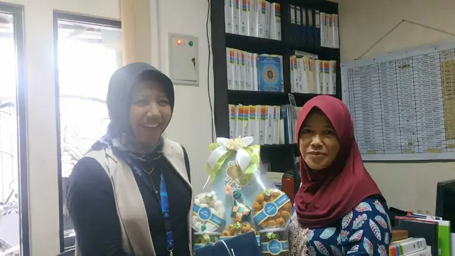 Marissa Tri Handayani, Relationship Manager (RM) Kredit PT Bank Rakyat Indonesia Tbk atau BRI Kanwil Balikpapan (kanan). Foto: Istimewa