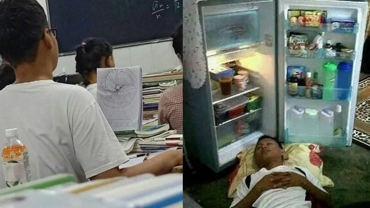 6 Cara Kocak Orang Agar Tidak Kepanasan Ini Bikin Ketawa