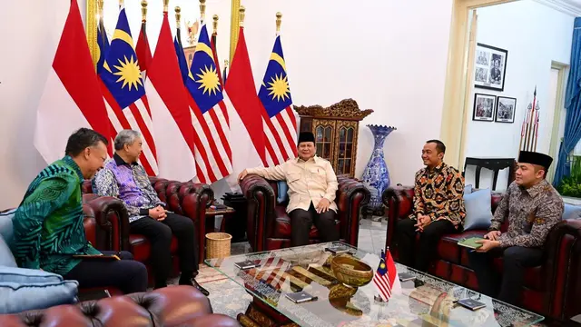 Prabowo Sambut Kunjungan Wakil PM Malaysia: Kawan Lama dari Masa Muda