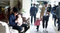 Potret Rizky Billar Momong Ponakan. (Sumber: Instagram/rizkybillar)