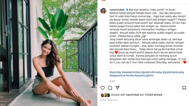 Rachel Vennya Ungkap Sudah Putus dengan Salim Nauderer, Warganet Minta Okin Rujuk. (instagram.com/okintph)