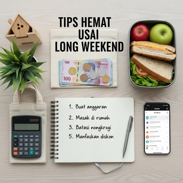 Tips Hemat Usai Long Weekend (AI)