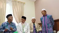 Menteri Agama Lukman Hakim Syaifuddin meninjau pemondokan Jemaah Haji di Makkah.Hilmi/MCH