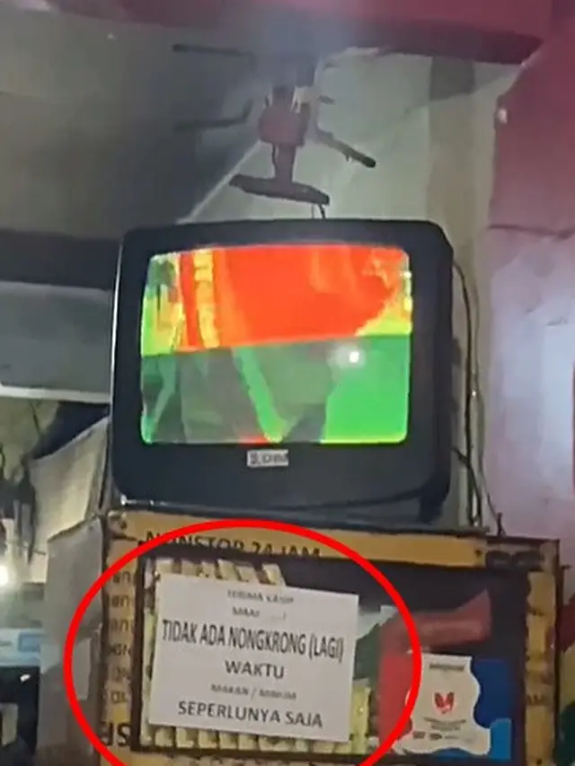 Viral Video Dilarang Nongkrong di Warung Kopi, Nonton TV Harus Bayar