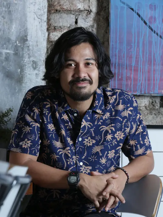 Pemeran Ben dalam film Filosofi Kopi 2 itu hanya bisa berharap pada Bella untuk lebih sabar. Kegagalan menikah dengan Afie bisa dijadikan sebagai pelajaran. (Bambang E. Ros/Bintang.com)