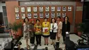Panitia Seleksi (Pansel) calon pimpinan KPK saat menggelar konferensi pers di Gedung Sekretariat Negara, Jakarta, Selasa (23/6/2015). Pansel mengumumkan bahwa masa pendaftaran calon Pimpinan KPK diperpanjang hingga awal Juli. (Liputan6.com/Faizal Fanani)