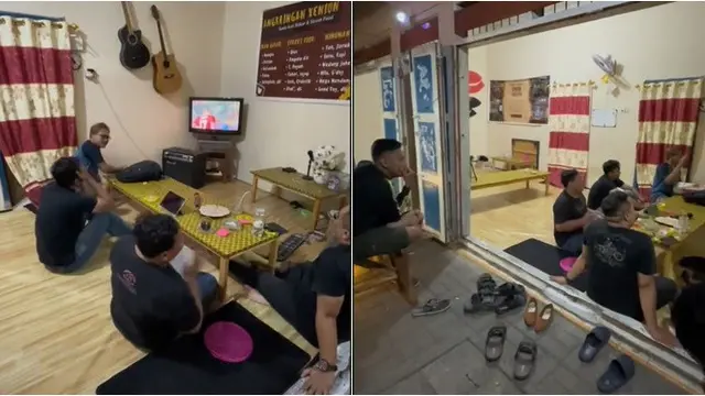 6 Momen Warga Nobar Final Sepak Bola SEA Games 2023, di Minimarket hingga Ponpes