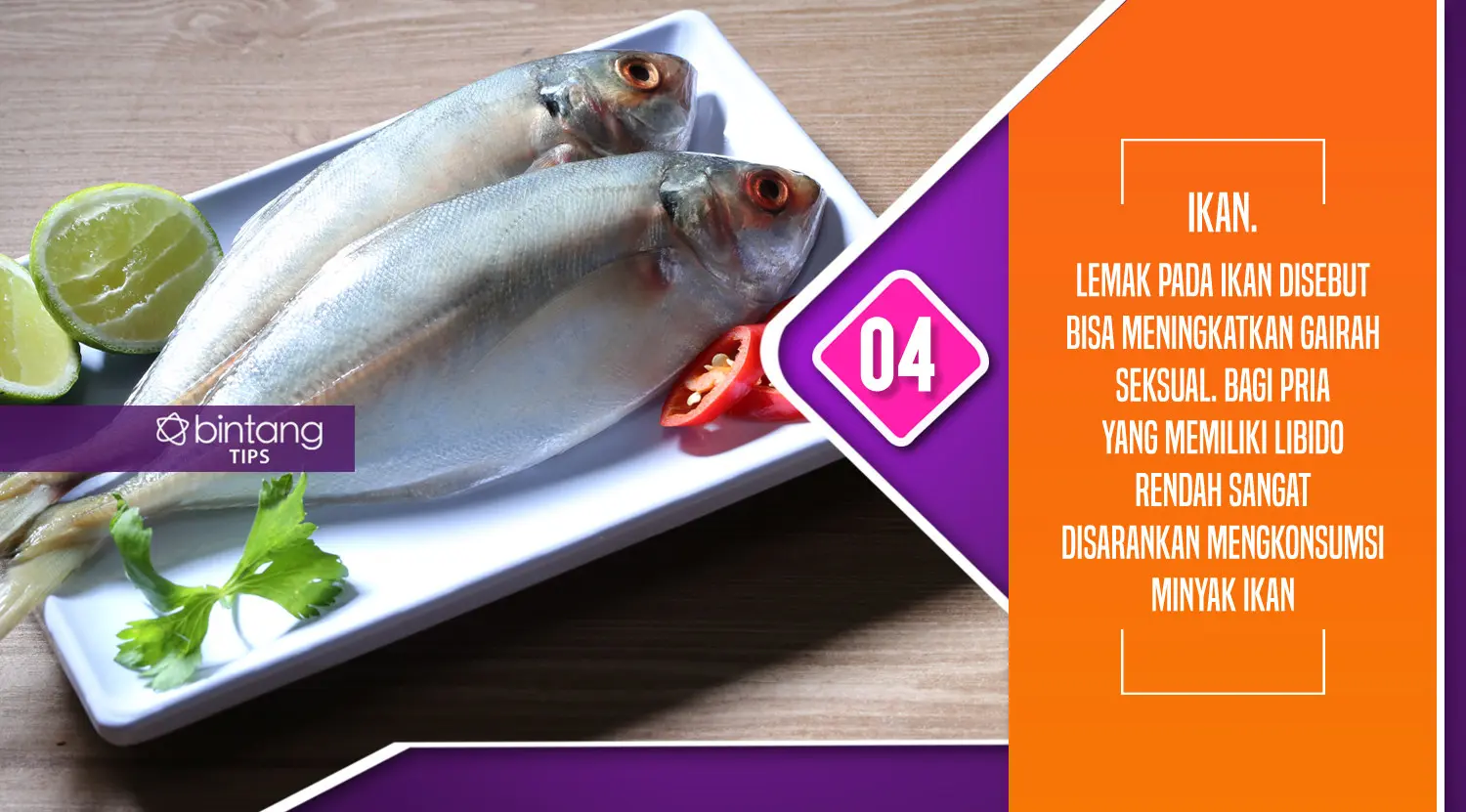 Makanan yang bisa meningkatkan gairah. (Fotografer: Adrian Putra, Digital Imaging: M.Iqbal Nurfajri)