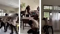 Viral, Aksi Sadis 2 Siswa SMAN 1 Sakti Pidie Aceh yang Pukuli Teman Bikin Geram Warganet. (Doc: Twitter | @Aceh)