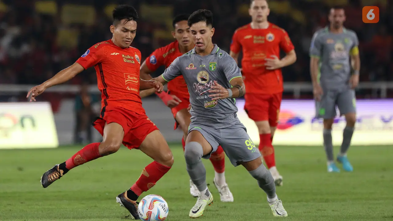 Persija Jakarta vs Persebaya Surabaya - BRI Liga 1 2023/2024