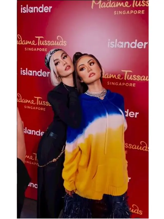 6 Momen Agnez Mo Hadiri Peluncuran Patung Lilinnya di Museum Madame Tussauds