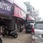 Kawasan pusat belanja oleh-oleh Tarogong Garut (Liputan6.com/Jayadi Supriadin)