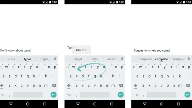Ilustrasi Google Keyboard