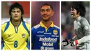 Foto kolase tiga pemain asing yang sempat memperkuat Persib Bandung yakni, Suchao Nutnum (kiri), Omid Nazari (tengah), dan Sinthaweechai Hathairattanakool (kanan). (Foto: AFP & Bola.com)