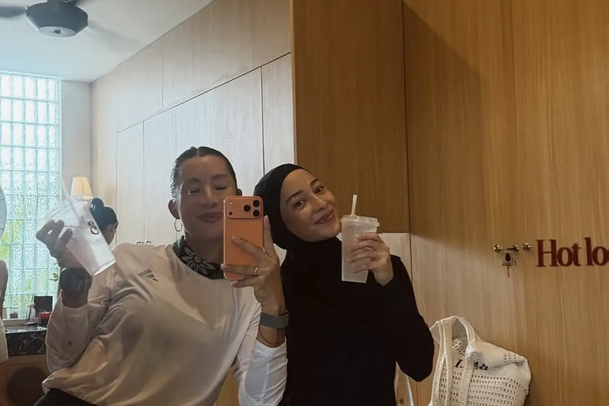 Lari Bareng di Bali, Gaya Sporty Nikita Willy dan Jennifer Bachdim Jadi Inspirasi Activewear yang Stylish