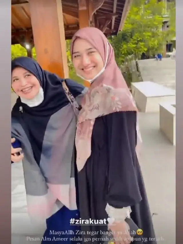 Ameer Azzikra - Nadzira Shafa (Foto: Instagram/@enazirashf_)