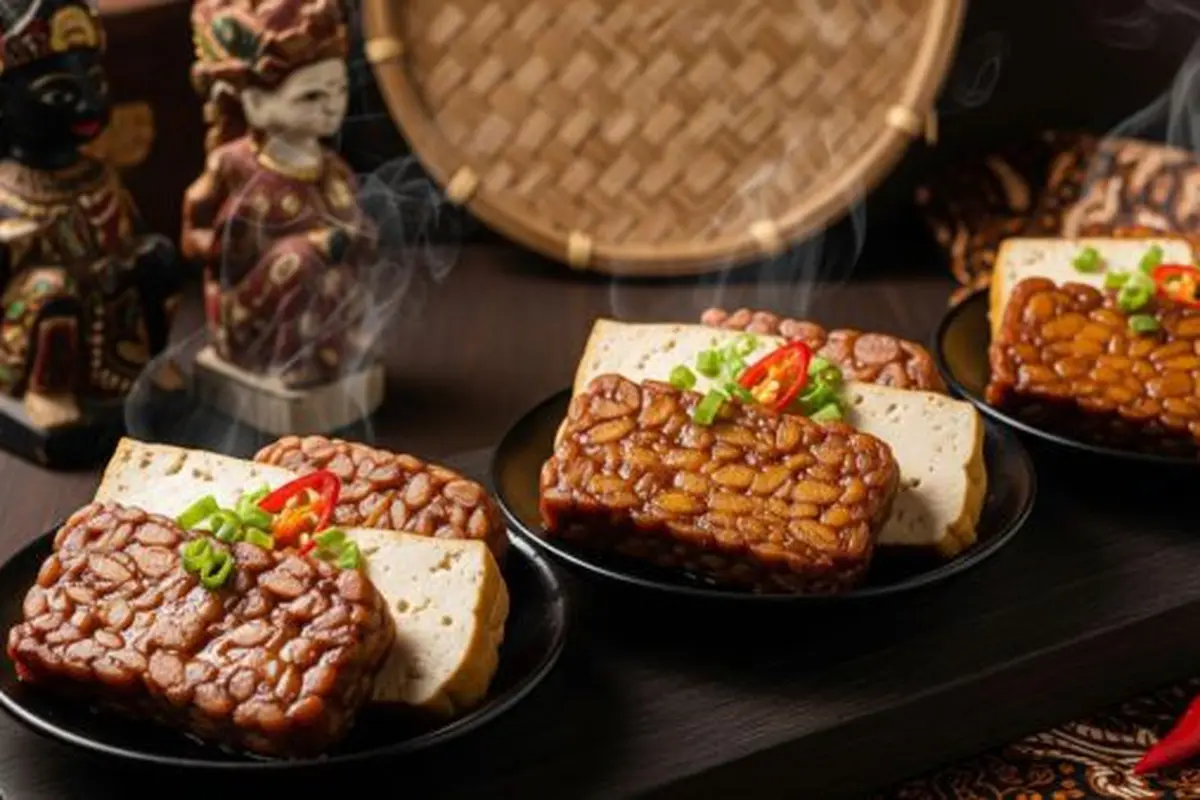 Tempe Tahu Bacem Kukus