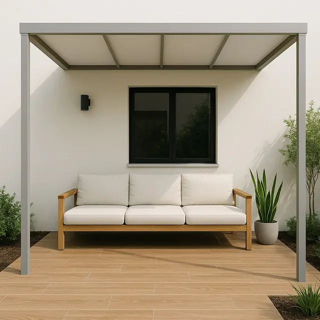 Inspirasi teras samping rumah sederhana (Image by ChatGPT)