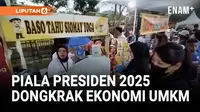 VIDEO: Piala Presiden 2025 Dongkrak Ekonomi UMKM Sekitar Stadion Si Jalak Harupat