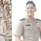 Potret pernikahan Gariz Luis, polisi viral yang tangkap Ferdian Paleka. (Sumber: Instagram/garizluis37)