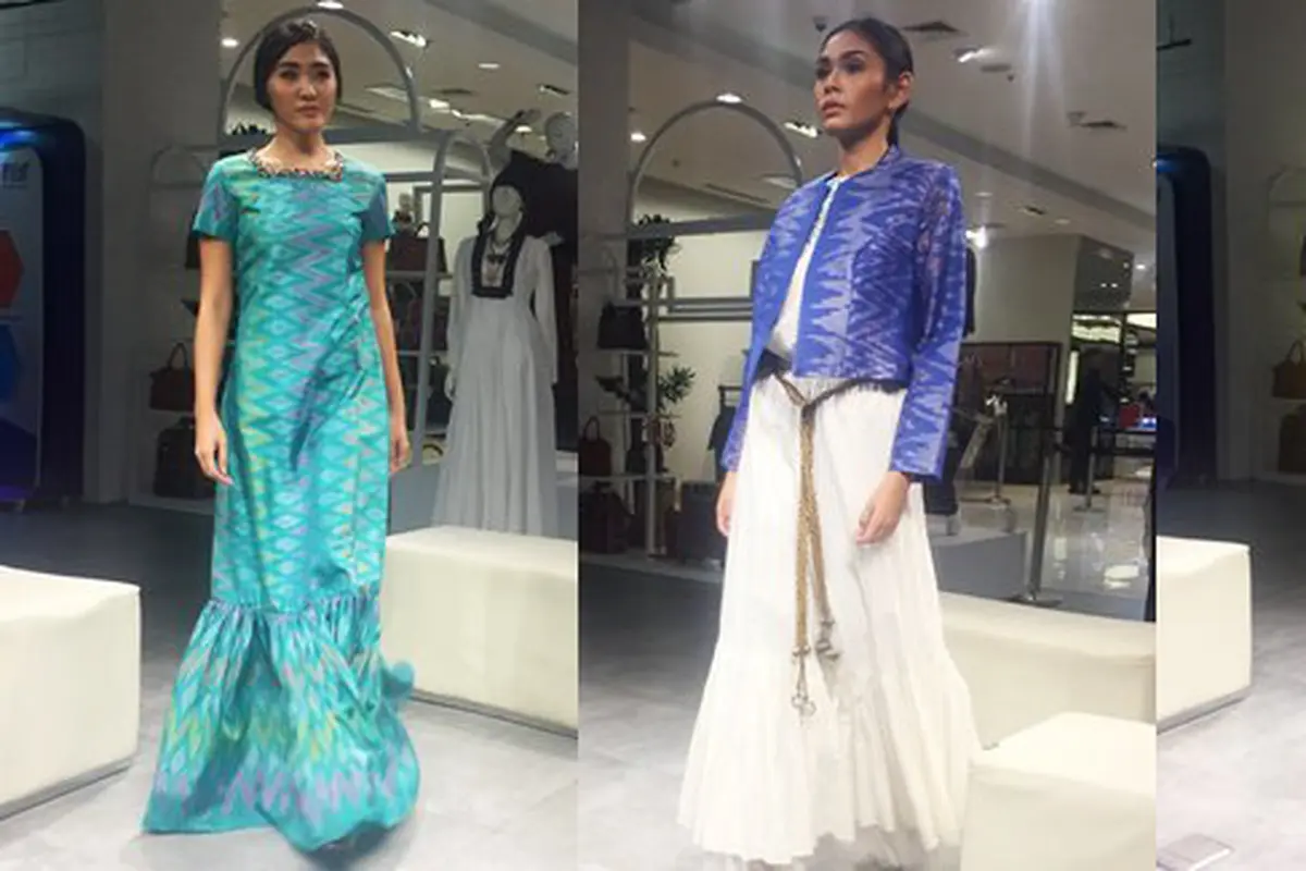 Tenun Makassar jadi salah satu pilihan untuk tampil elegan/copyright: Vemale.com/Anisha Saktian Putri