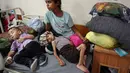 Blokade Israel terhadap bantuan telah menyebabkan kekurangan makanan, susu, suplemen gizi dan vaksinasi. (Bashar TALEB / AFP)