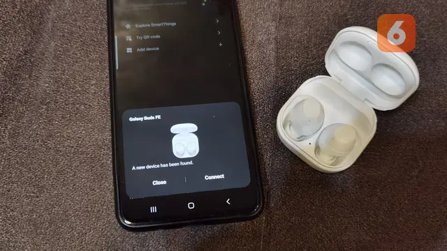Samsung Galaxy Buds FE. Liputan6.com/Iskandar