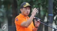 Kapolda Metro Jaya, Inspektur Jenderal Tito Karnavian saat launching Segway di Car Free Day, Bundaran HI, Jakarta, Minggu (13/9/2015). (Liputan6.com/Gempur M Surya)