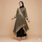 Model Gamis Batik Brokat Warna Hitam Gold Terbaik. Gemini