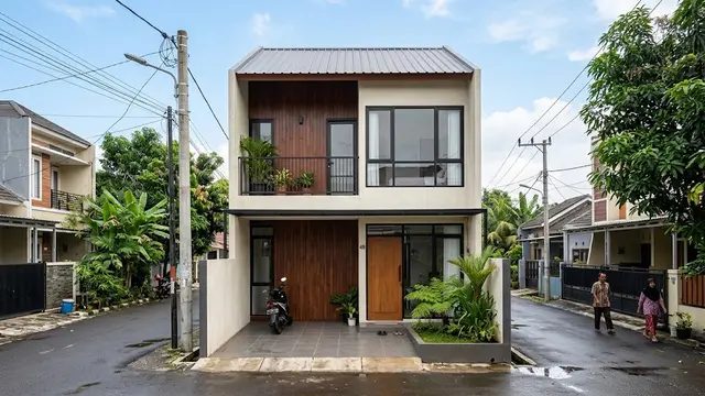 7 Desain Rumah 4x9 Meter Dua Lantai untuk Kavling Sempit, Maksimalkan Lahan