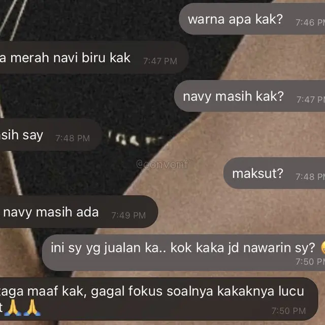6 Jawaban Chat yang Tak Sesuai dengan Pertanyaannya Ini Bikin Bingung