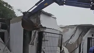 Potret Pembongkaran Klaster Mewah Lapas Cibinong, Kini Rata dengan Tanah