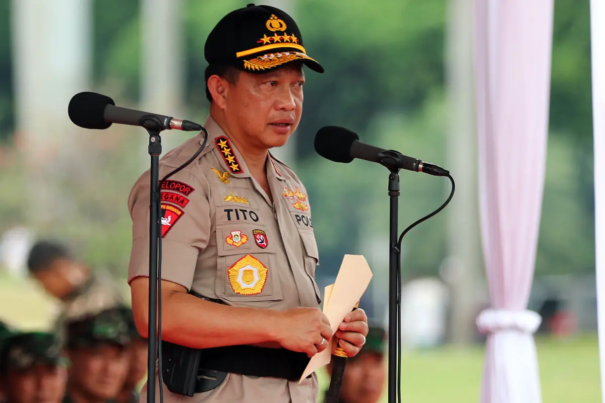 Panglima TNI Dan Kapolri Pimpin Apel Pengamanan Natal Dan Pemilu 2019