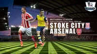 Susunan Pemain Stoke City vs Arsenal (Liputan6.com/Sangaji)