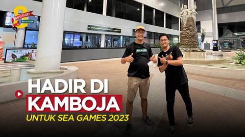 VIDEO Vlog Bola: Hadir di Kamboja untuk SEA Games 2023, Hampir Saja Melewatkan yang Satu Ini!