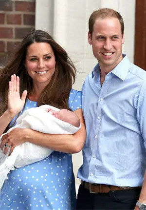 Kate dan William memperkenalkan bayi mereka