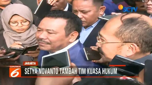 Setya Novanto Tambah Tim Kuasa Hukum