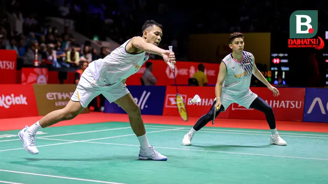 Foto: Sempat Kesulitan, Fajar/Rian Akhirnya Berhasil Jinakkan Wakil Denmark di Indonesia Masters 2025