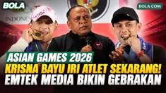Komite Eksekutif NOC Indonesia, Krisna Bayu, memuji dukungan Emtek Media yang menjadi pemegang hak siar seluruh cabang olahraga di Asian Games 2026, sehingga masyarakat Indonesia bisa menyaksikan perjuangan atlet-atlet kebanggaan Indonesia.