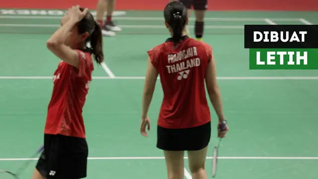 VIDEO: Greysia Polii / Apriyani Rahayu Buat Duo Thailand Keletihan