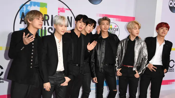 BTS di Red Carpet AMA 2017