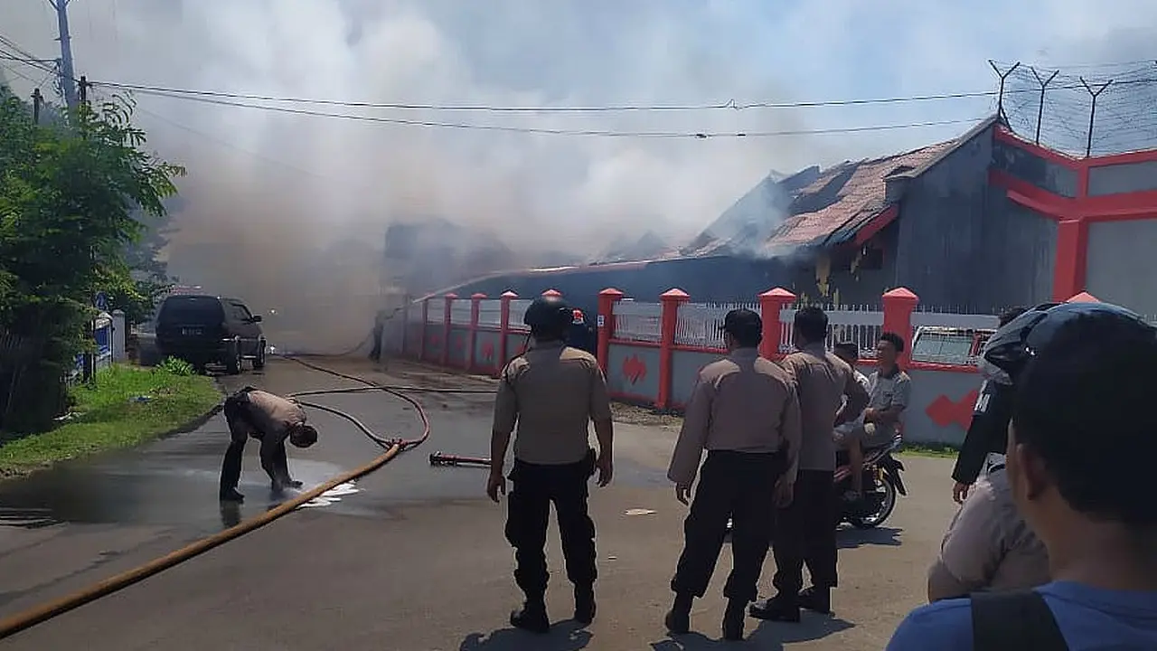 Rutan Sigli Terbakar