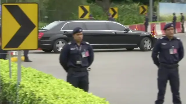 Kim Jong-un dan Rombongan Tiba di Singapura