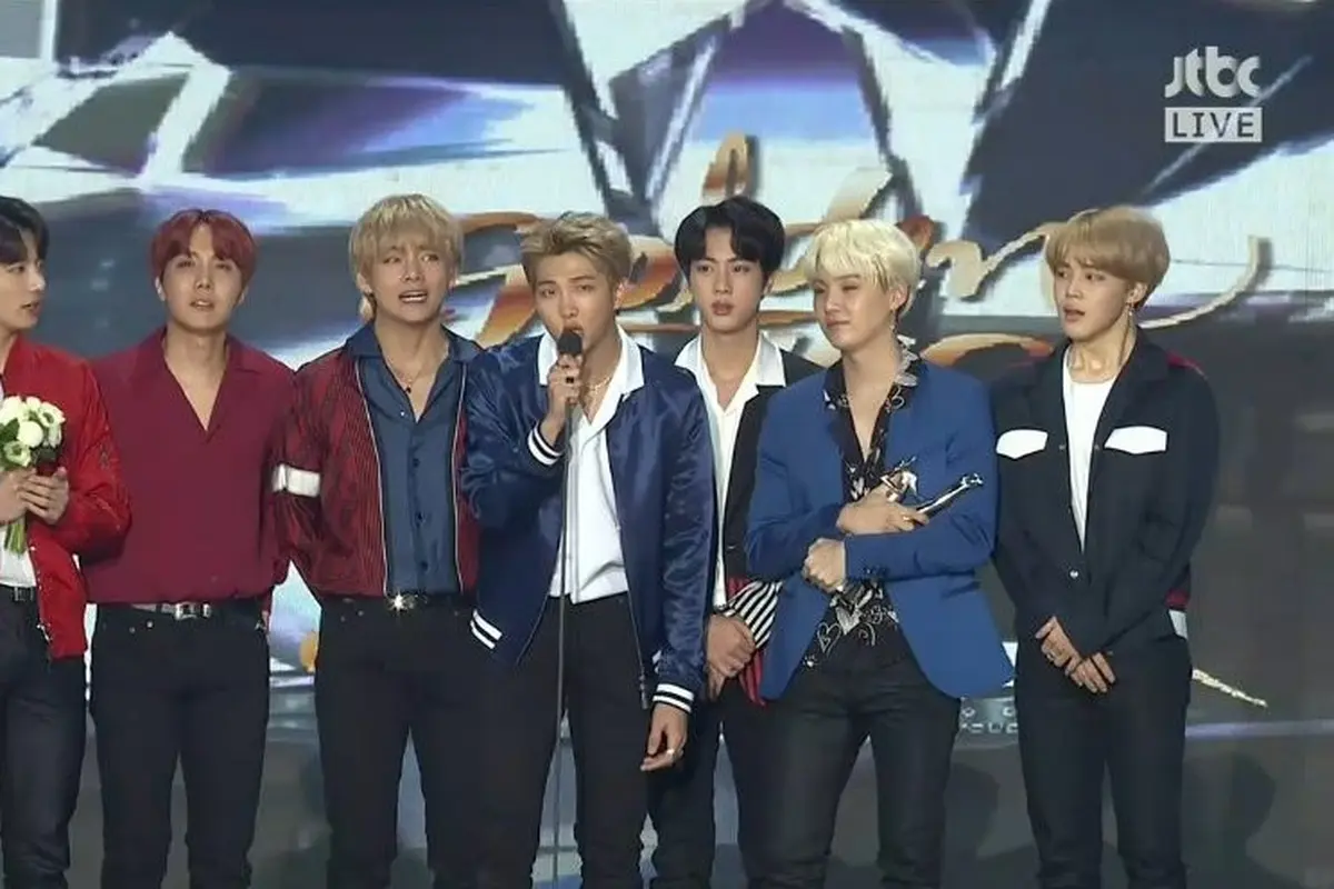 BTS di Golden Disc Awards 2018