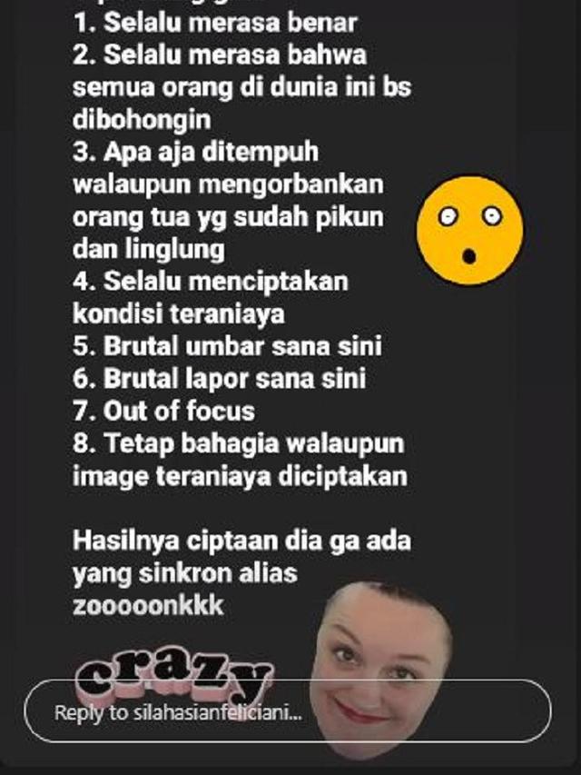 Sila Hasian Feliciani, putri Hotma Sitompul (Foto: Instagram/@silahasianfeliciani)