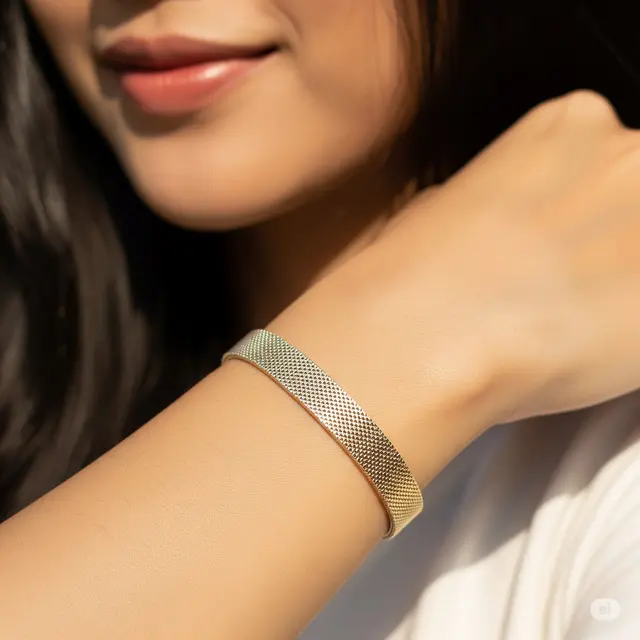 Model Gelang Dubai Simpel yang Elegan. Foto: Gemini