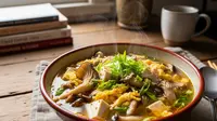 Resep Sup Jamur Tiram, Tahu, dan Telur yang Gurih dan Praktis