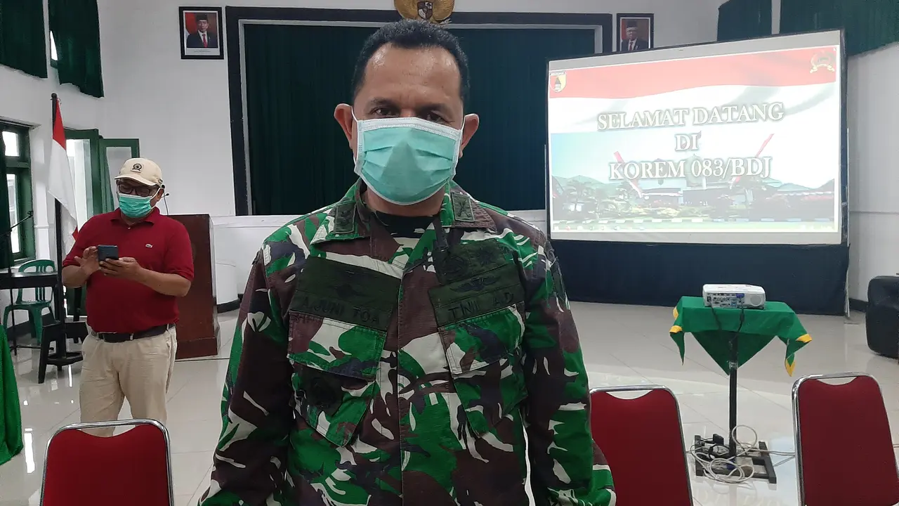 Kasrem 083/Bdj Letkol Inf Akhmad Juni Toa
