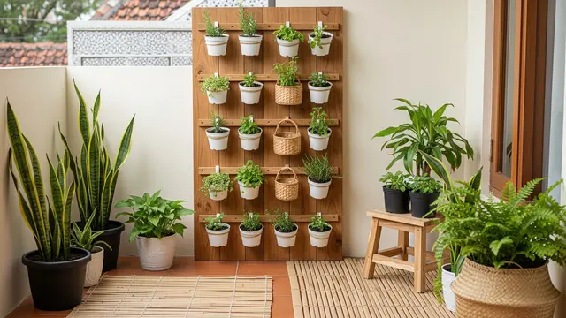 7 Ide Kebun Mini di Teras Rumah dengan Pot Estetik, Cocok untuk Rumah Kecil dan Hemat Lahan