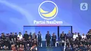 Apel Siaga Perubahan Partai Nasdem mengusung tema 'It's Time Restorasi Indonesia'. (Liputan6.com/Angga Yuniar)